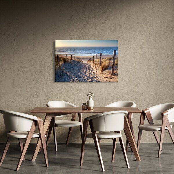 Obraz - Cesta k pláži Severného mora, Holandsko (90x60 cm)