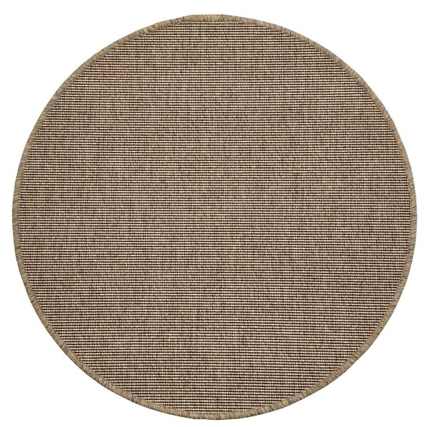 Vopi, Kusový koberec Nature NEW prírodný kruh, 67x67 (priemer) kruh, oranžová, kuchyňa