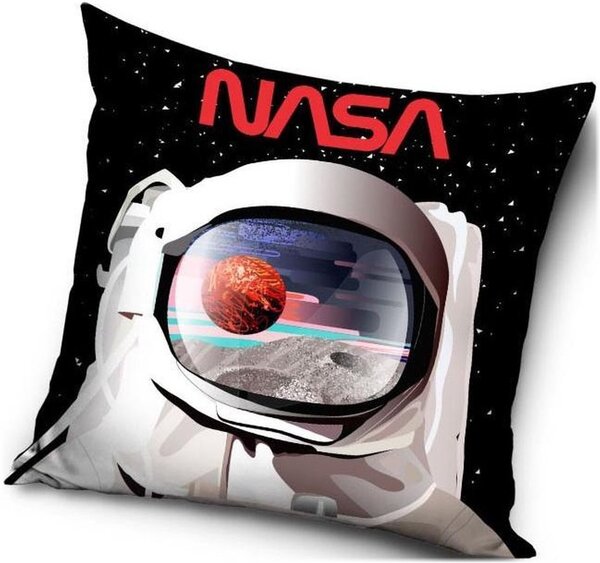 Vankúš NASA - motív astronaut - 40 x 40 cm