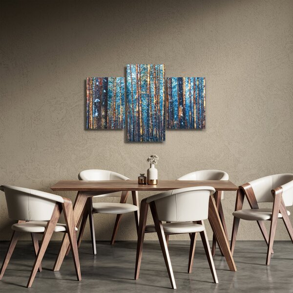 Obraz - Zimný les (90x60 cm)