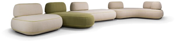 BEFAME Skew Sofa Chaise