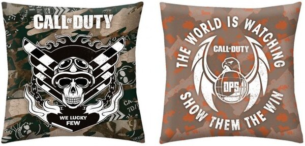 Vankúš Call of Duty - motív We Lucky Few - 40 x 40 cm