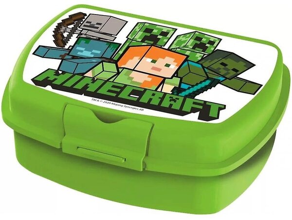 Box na desiatu Minecraft s klipsou