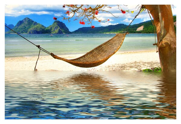 Obraz - Relax na pláži (90x60 cm)