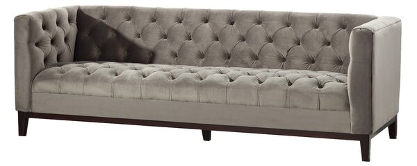 Pohovka Velvet Elite grey pre 3 osoby