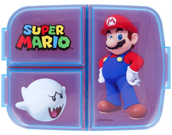 Multibox na desiatu Super Mario s 3 priehradkami