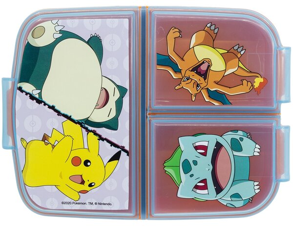 Multibox na desiatu Pokémon s 3 priehradkami