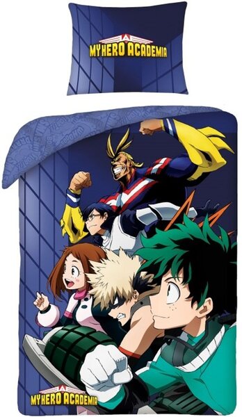 Posteľné obliečky Moja hrdinská akadémia - My hero academia - 100% bavlna - 70 x 90 cm + 140 x 200 cm