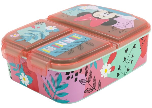 Multibox na desiatu Minnie Mouse - Disney s tromi priehradkami