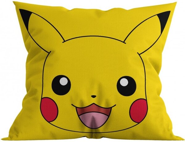 Vankúš Pokémon Pikachu - 40 x 40 cm