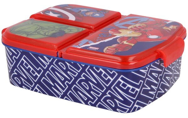 Multibox na desiatu MARVEL - Avengers s 3 priehradkami