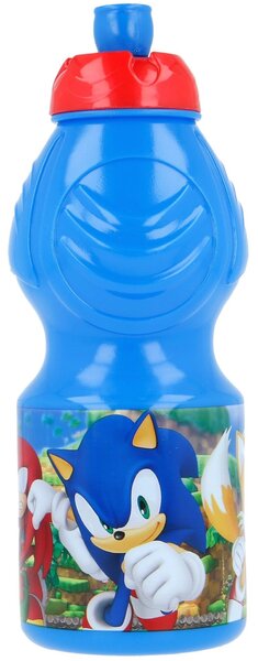 Plastová fľaša na pitie Ježko Sonic - 400 ml