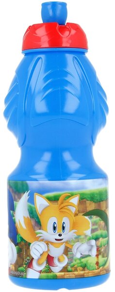 Plastová fľaša na pitie Ježko Sonic - 400 ml