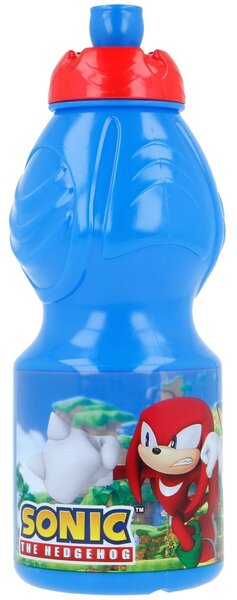 Plastová fľaša na pitie Ježko Sonic - 400 ml