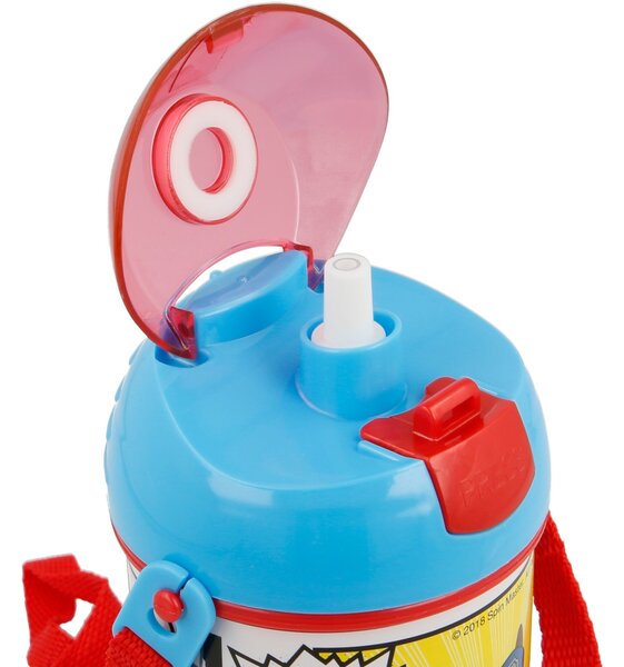 Plastová fľaša na pitie s viečkom Tlapková patrola - Paw Patrol - 450 ml