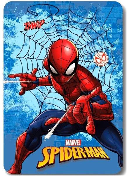 Detská fleecová deka Spiderman - MARVEL - 100 x 140 cm