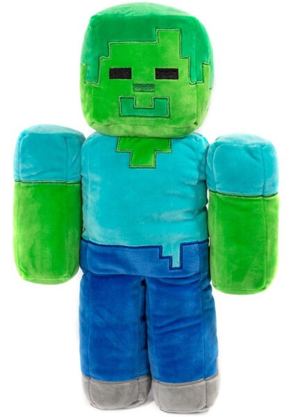 Tvarovaný 3D vankúš Minecraft - Zombie