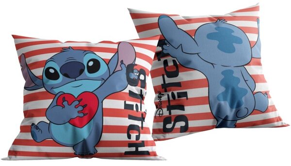 Obojstranný vankúš Stitch - Disney - 40 x 40 cm