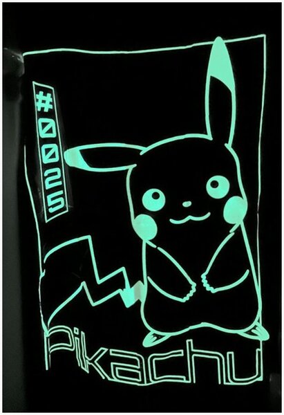 Bavlnené posteľné obliečky Pokémon Pikachu - so svietiacim efektom - 100% bavlna - 70 x 90 cm + 140 x 200 cm