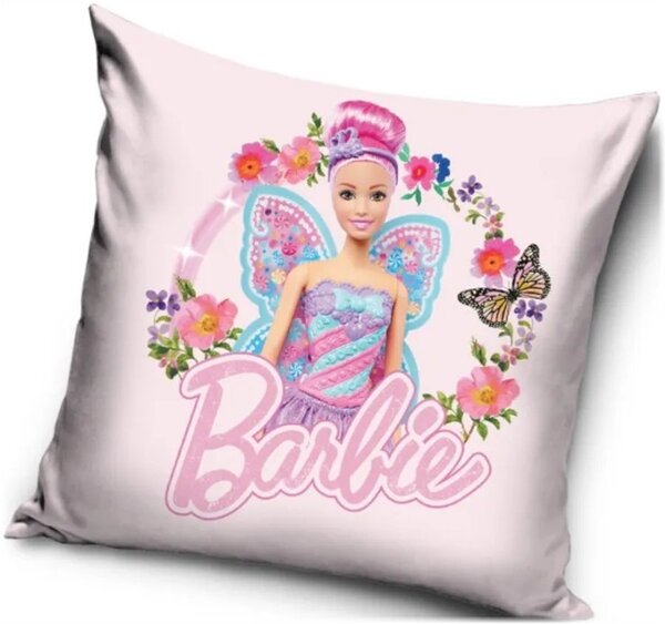 Vankúš Barbie - motív Motýlia princezná - 40 x 40 cm