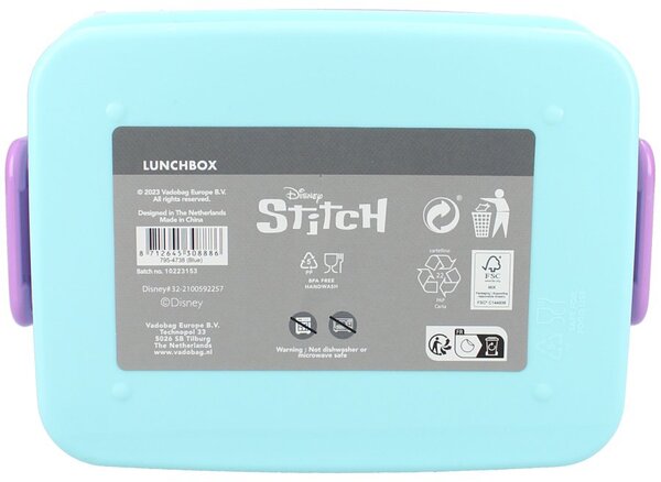 Box na desiatu s klipsami Lilo a Stitch