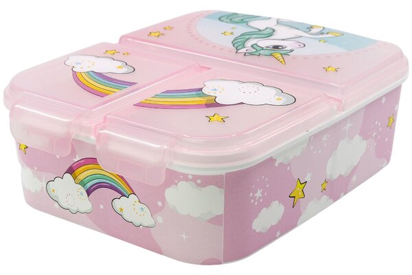 Multibox na desiatu Unicorn s 3 priehradkami