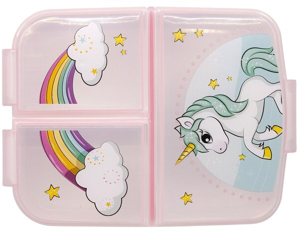 Multibox na desiatu Unicorn s 3 priehradkami