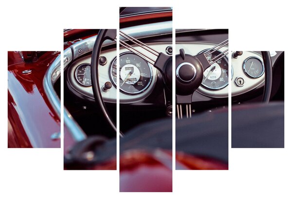 Obraz - Detail automobilu (150x105 cm)