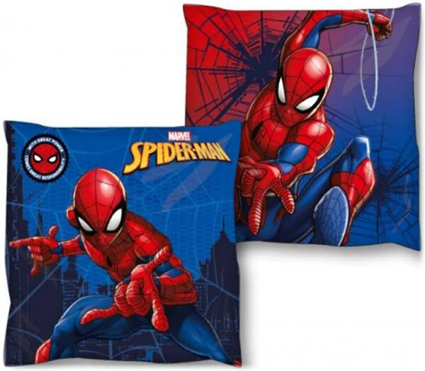 Obojstranný vankúš Spiderman - MARVEL - 30 x 30 cm