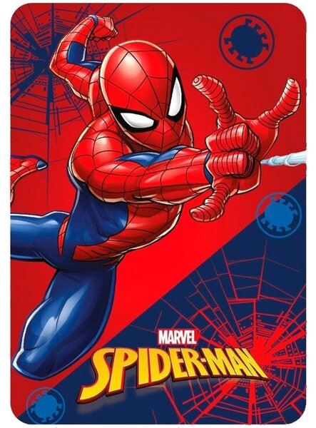 Detská flísová deka Spiderman - MARVEL - 100 x 140 cm