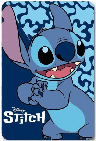 Chlapčenská flísová deka Lilo & Stitch - 100 x 140 cm