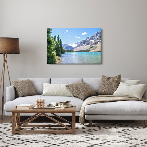 Obraz Alpského jazera (90x60 cm)