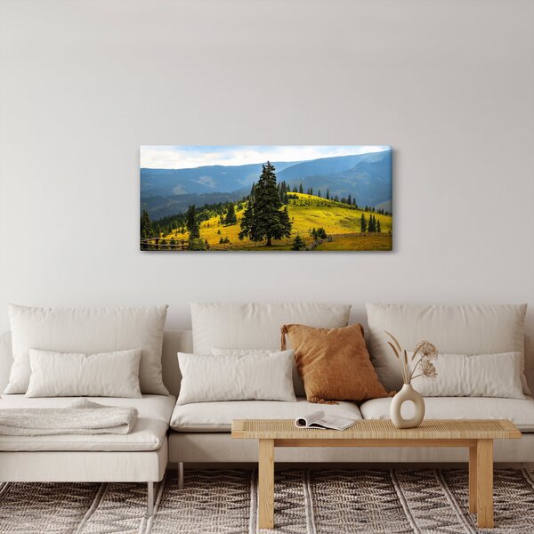 Obraz - Horská lúka (120x50 cm)