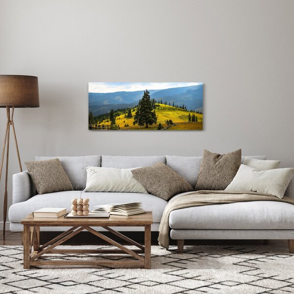 Obraz - Horská lúka (120x50 cm)