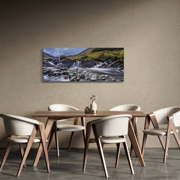Obraz plynúcej vody (120x50 cm)