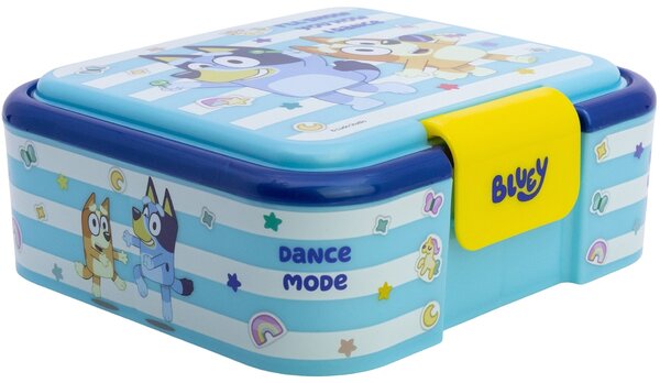 Robustný multibox na desiatu Bluey s 3 priehradkami
