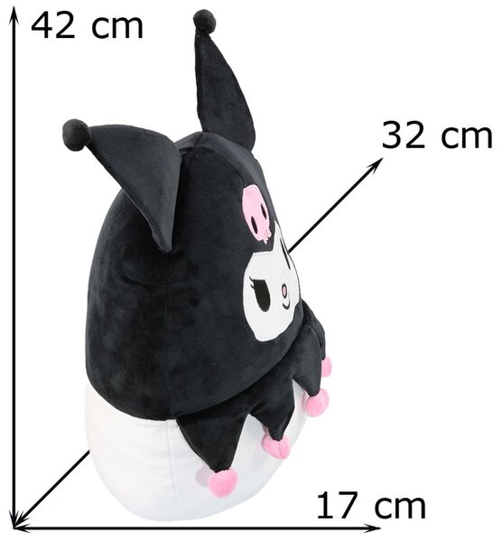Squish vankúšik Kuromi - 42×32×17 cm
