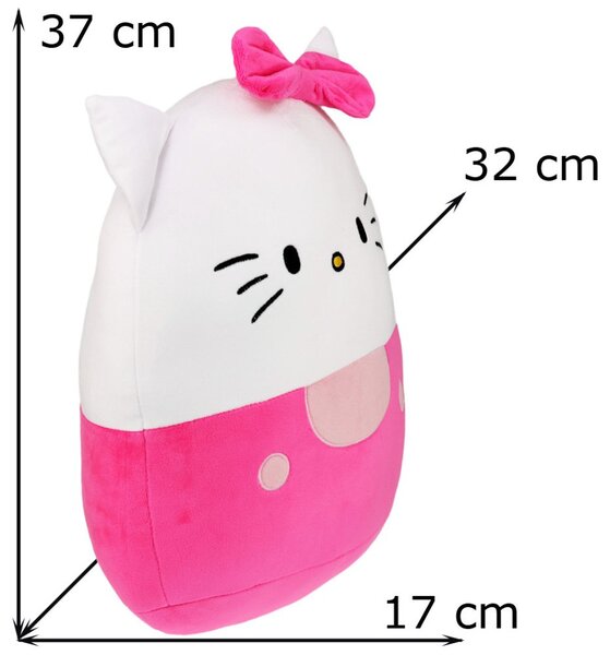 Squish vankúšik Hello Kitty - 37×32×17 cm