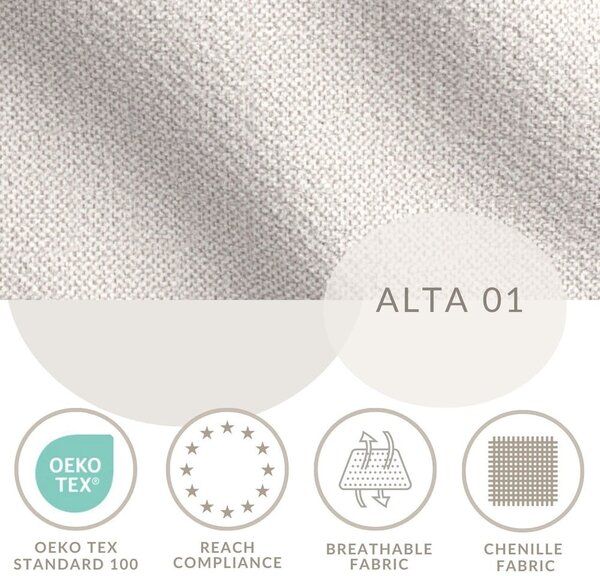 Krémová boxspring posteľ s úložným priestorom 180x200 cm Monpelli – Maison de Rêve