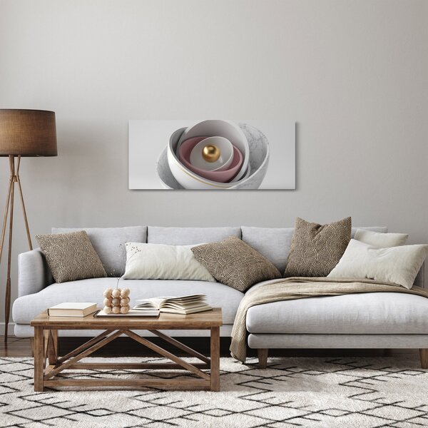 Obraz - Zlatá perla (120x50 cm)