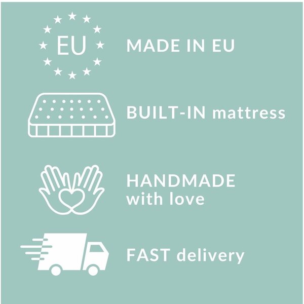 Béžová boxspring posteľ s úložným priestorom 180x200 cm Voyage – Maison de Rêve
