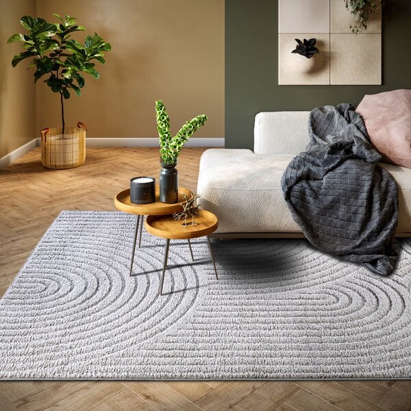 Svetlosivý koberec 120x170 cm Panglao New York Light Grey – Elle Decoration