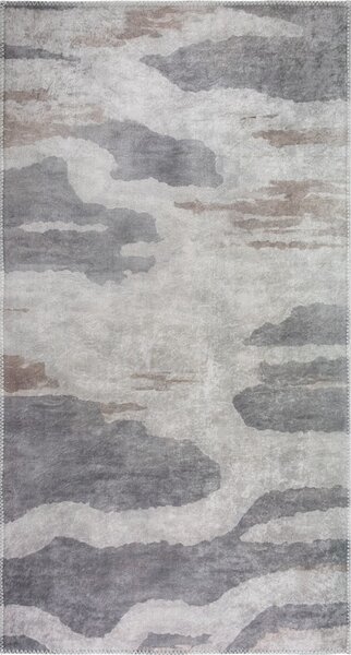 Sivý prateľný koberec 80x150 cm City Clouds – Vitaus
