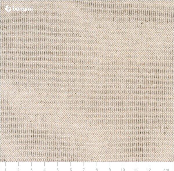 Sivobéžová ľanová rozkladacia pohovka 140 cm Roots Carob – Karup Design