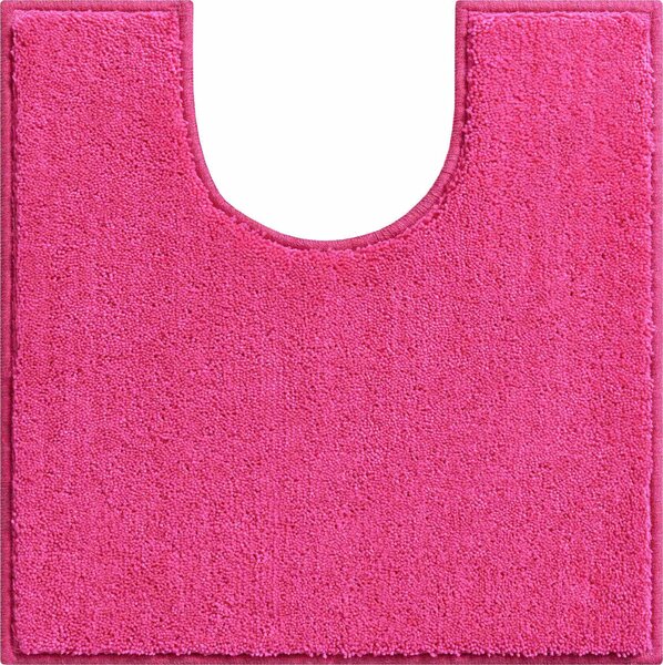 GRUND Kúpeľňový koberec ROMAN ružový Rozmer: 50x50 cm s výrezom na toaletu