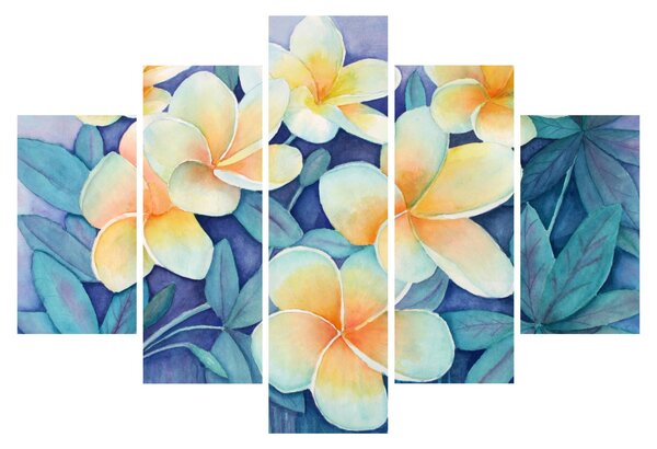 Obraz - Tropické kríky (150x105 cm)