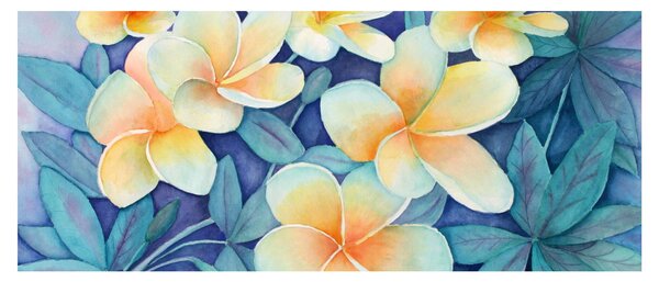 Obraz - Tropické kríky (120x50 cm)