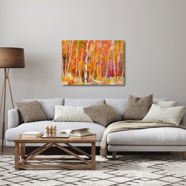Obraz - Jesenný les (70x50 cm)