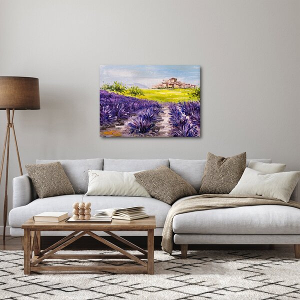 Obraz - Provance, Francúzsko, olejomaľba (70x50 cm)