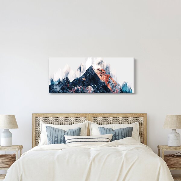Obraz - Abstraktná hora (120x50 cm)